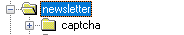 Verzeichnis captcha als Unterverzeichnis